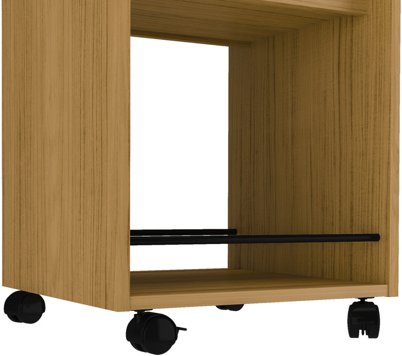 Naples Serving Cart/Side Table Oak Effect