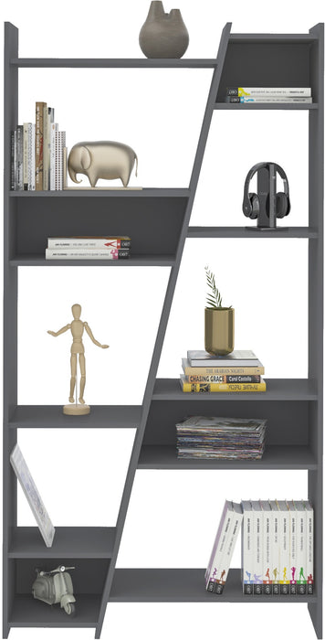 Naples Tall Bookcase Grey
