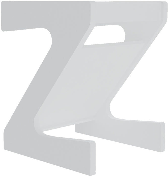 Naples Z Side Table White