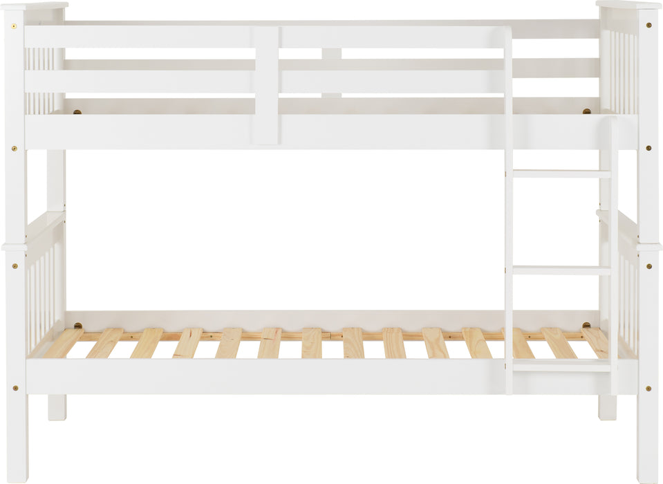 Neptune 3' Bunk Bed White