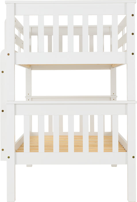Neptune 3' Bunk Bed White