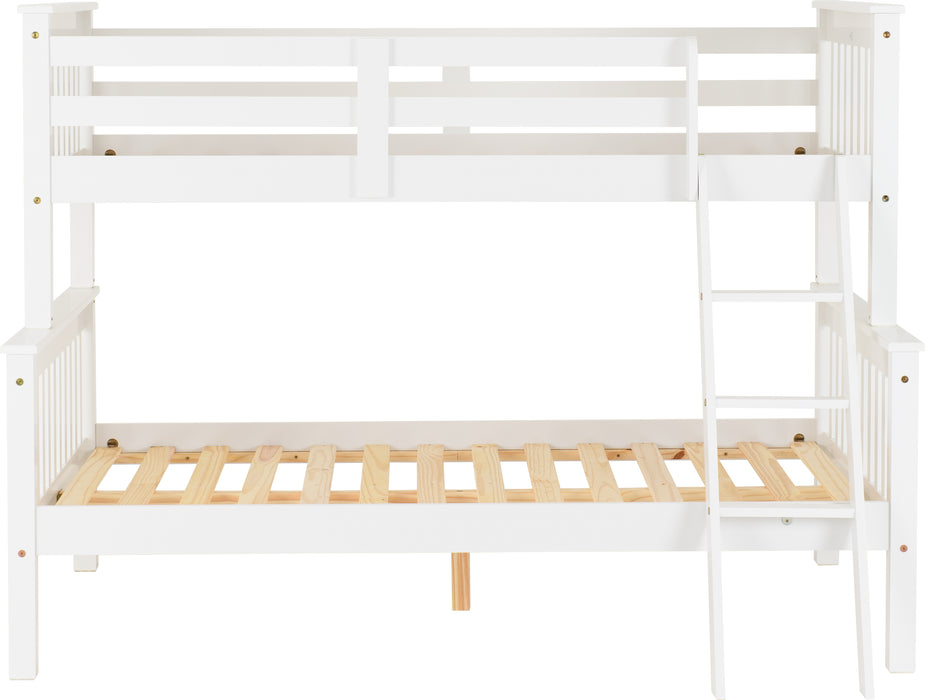 Neptune Triple Sleeper Bunk Bed White