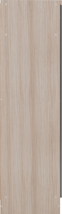 Nevada 2 Door All Hanging Wardrobe Grey Gloss/Light Oak Effect Veneer