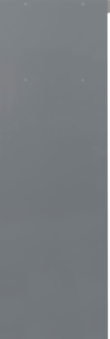 Nevada 2 Door Sliding Wardrobe Grey Gloss