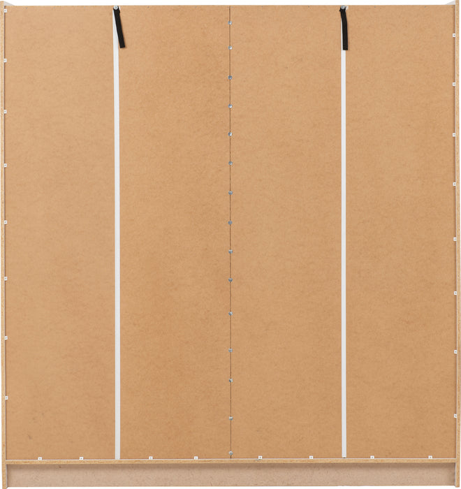 Nevada 2 Door Sliding Wardrobe White Gloss