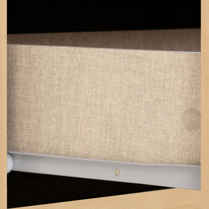 Nevada 4 Door 2 Drawer Mirrored Wardrobe Sonoma Oak Effect