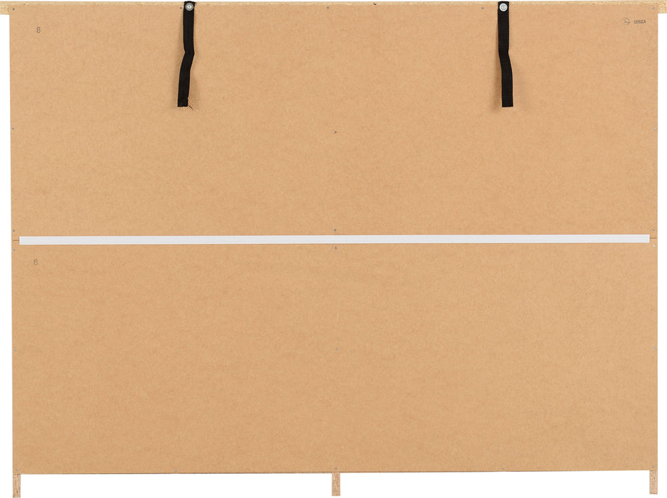 Nevada 6 Drawer Chest White Gloss