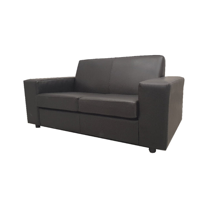 Nevada Faux Leather Contract Sofa 2 Seater