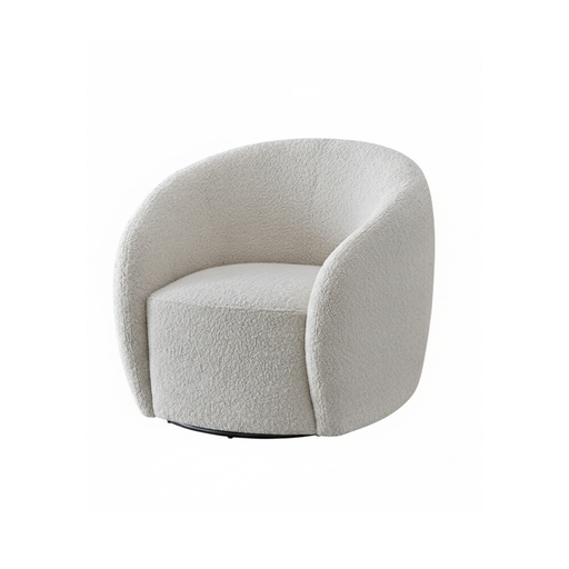 ALUXO® Nolita Boucle Accent Chair