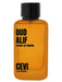 Oud Alif by CEVI Eau de Parfum 100ml – warm yellow-gold perfume bottle with black cap – DS Store UK