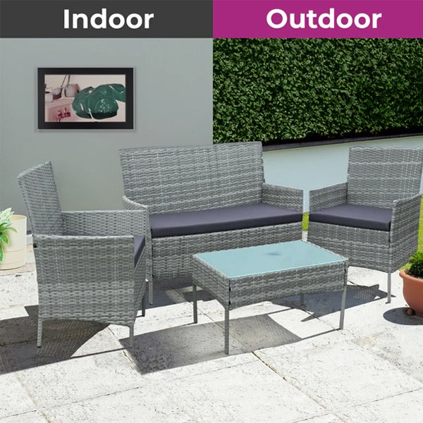 Outdoor Rattan Garden Furniture Set