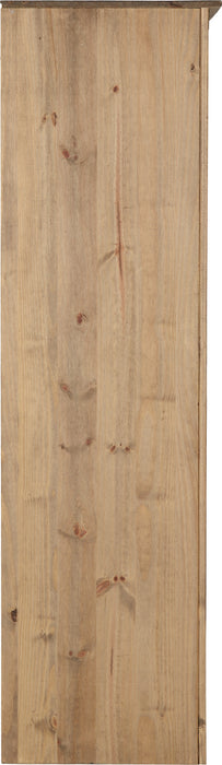 Panama 3 Door Wardrobe Natural Wax