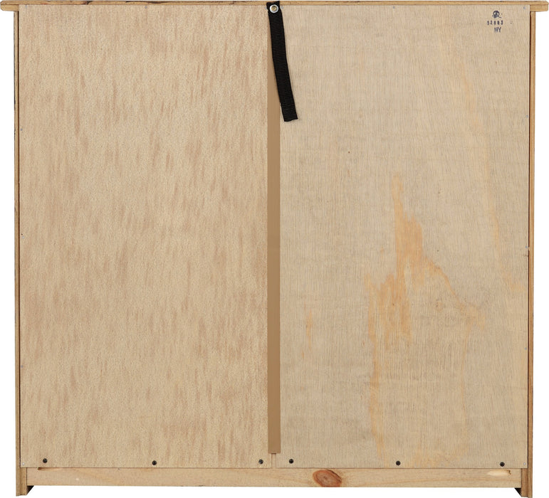 Panama 4 Drawer Chest Natural Wax