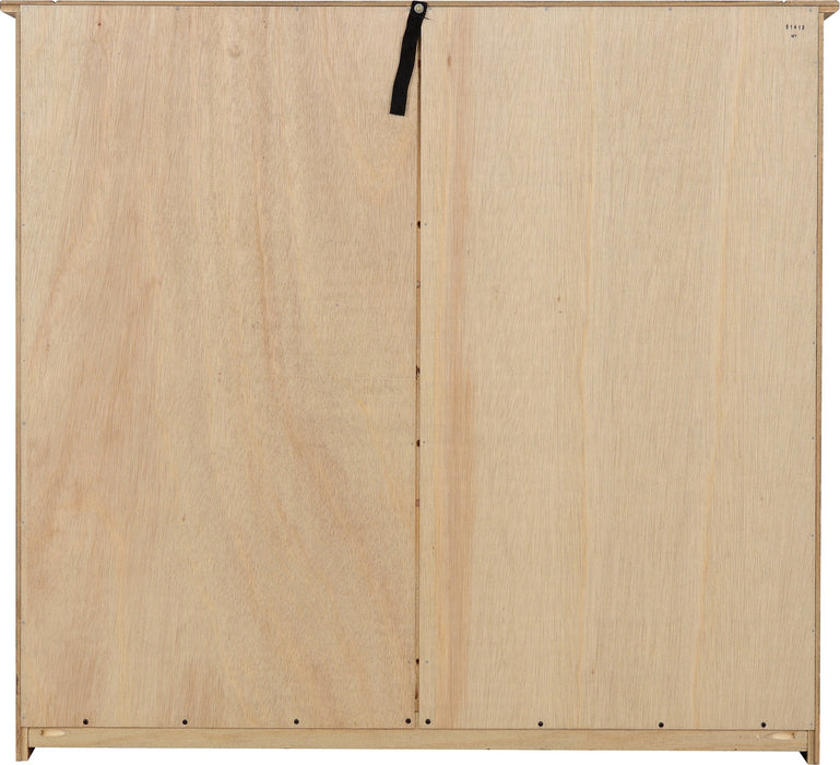 Panama 6 Drawer Chest Natural Wax