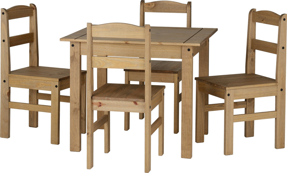 Panama Dining Set Natural Wax