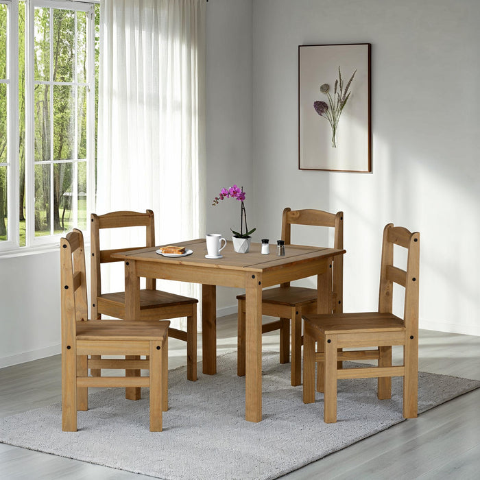 Panama Dining Set Natural Wax