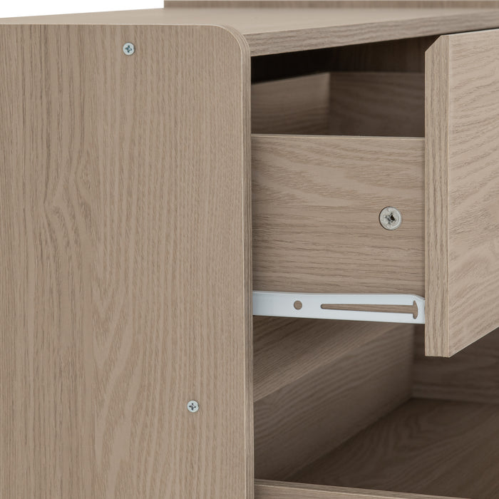 Paris 4 Drawer Chest Smoked Ash Effect