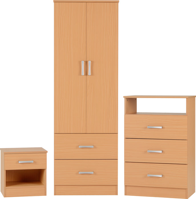 Polar Bedroom Set Beech