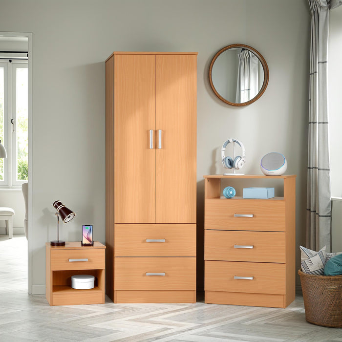 Polar Bedroom Set Beech