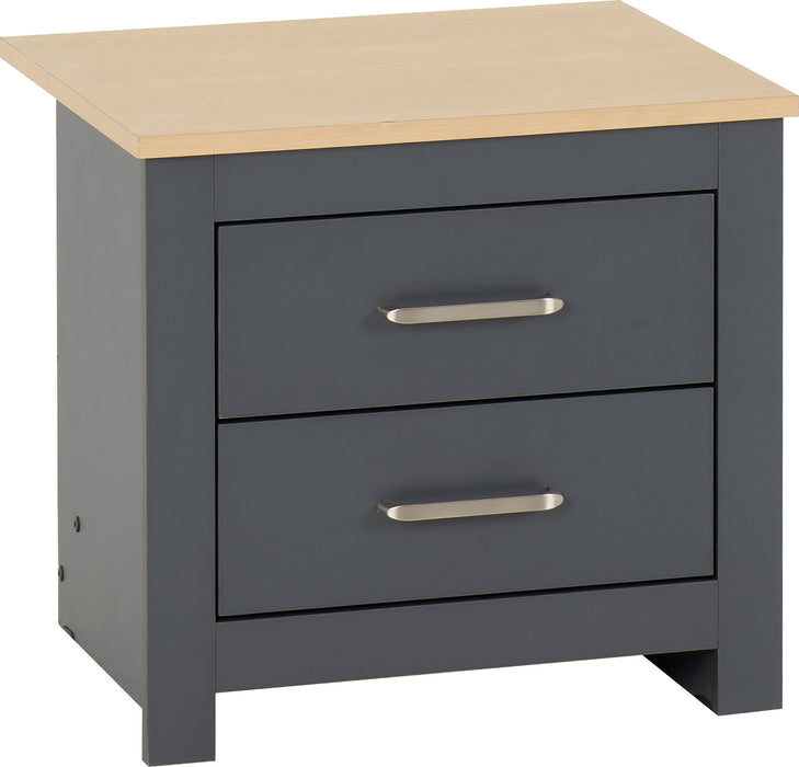Portland Trio Grey/Oak Effect
