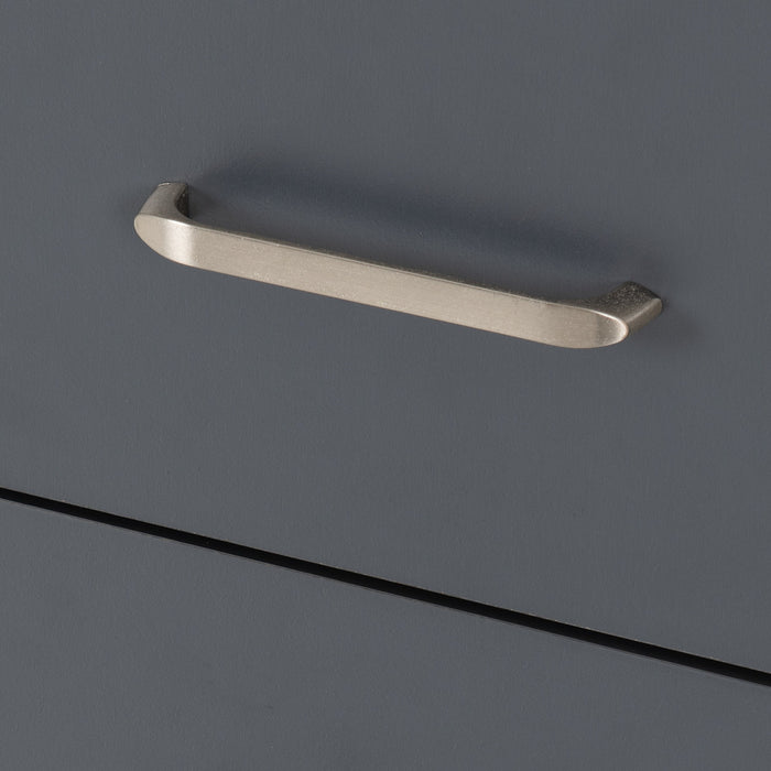 Portland 2 Drawer Bedside Grey/Oak Effect