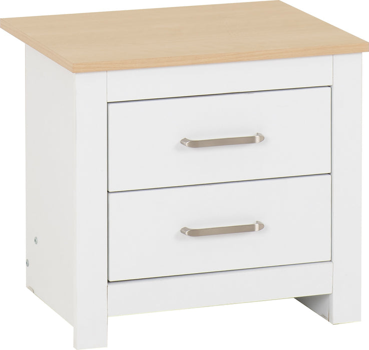 Portland Trio White/Oak Effect