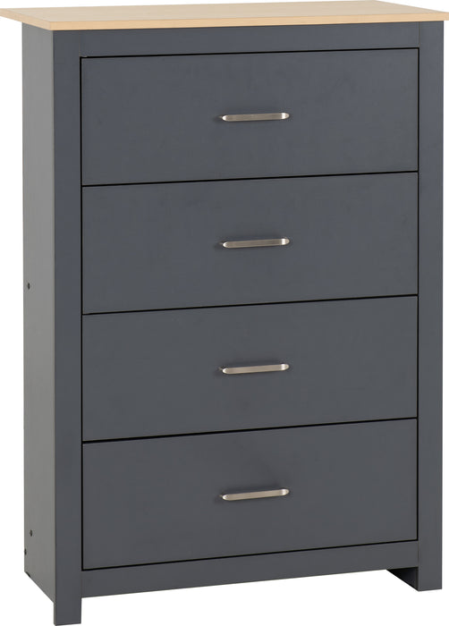 Portland Trio Grey/Oak Effect