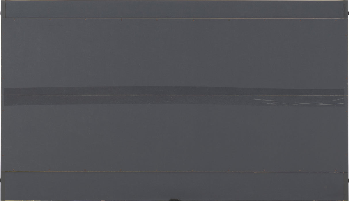 Portland Shoe Bench Grey/Steel Fabric