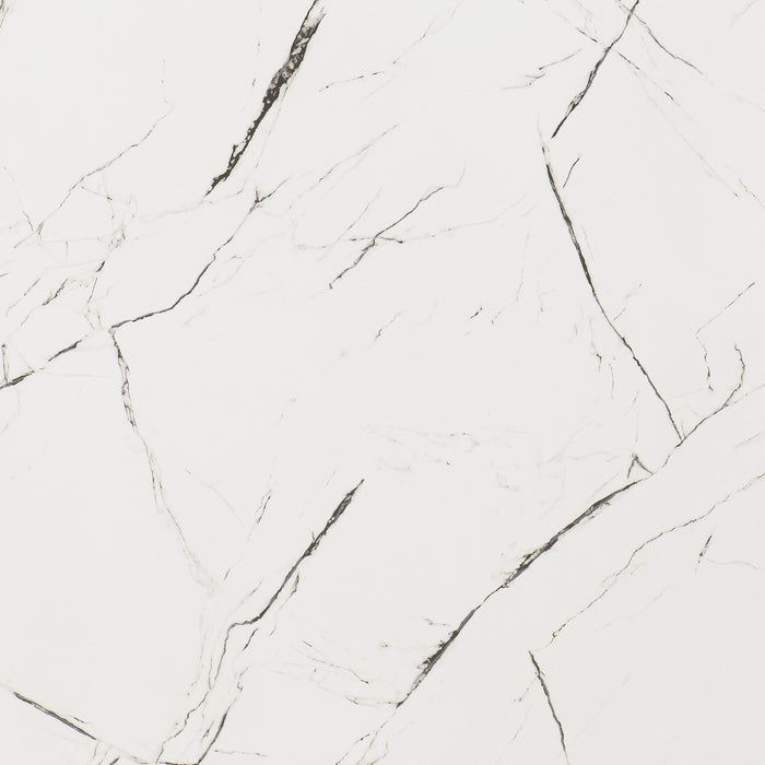 Romford Dining Table White Marble Effect