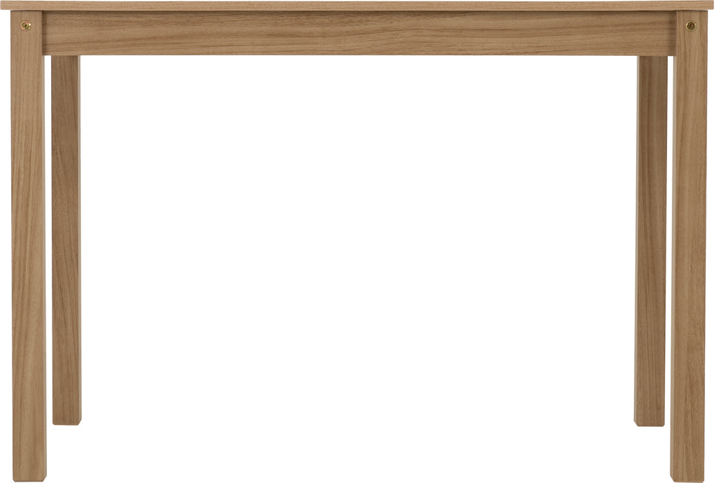 Santana 1+4 Dining Set Light Oak/Rattan Effect