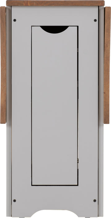 Santos Butterfly Dining Set Grey Slate/Distressed Waxed Pine