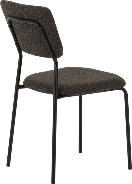 Sheldon Chair (Box of 4) Grey Boucle Fabric