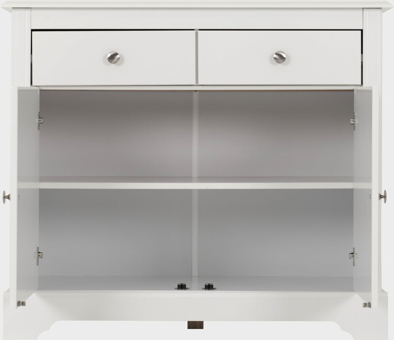 Stratford 2 Door 2 Drawer Sideboard White