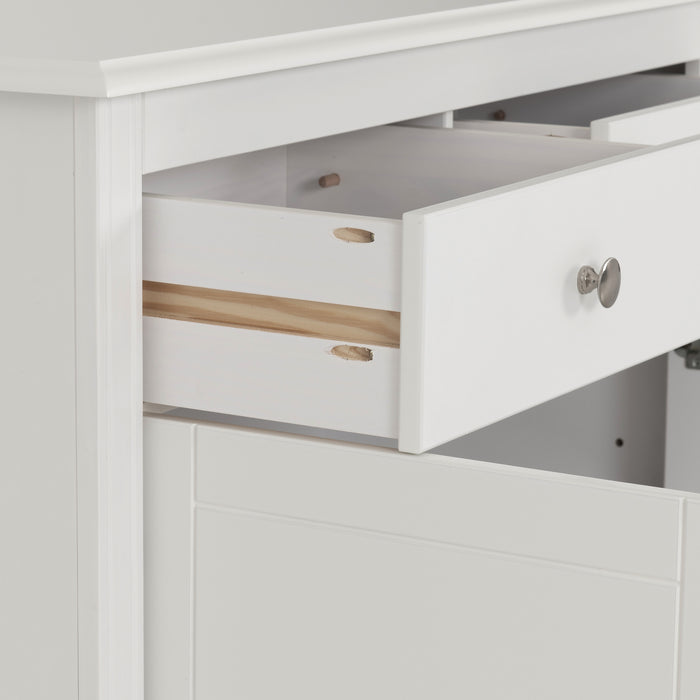 Stratford 2 Door 2 Drawer Sideboard White