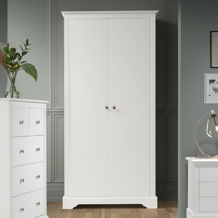 Stratford 2 Door Wardrobe White