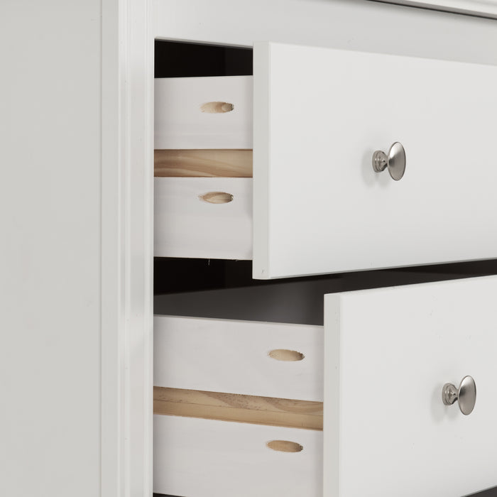 Stratford 3 Drawer Chest White