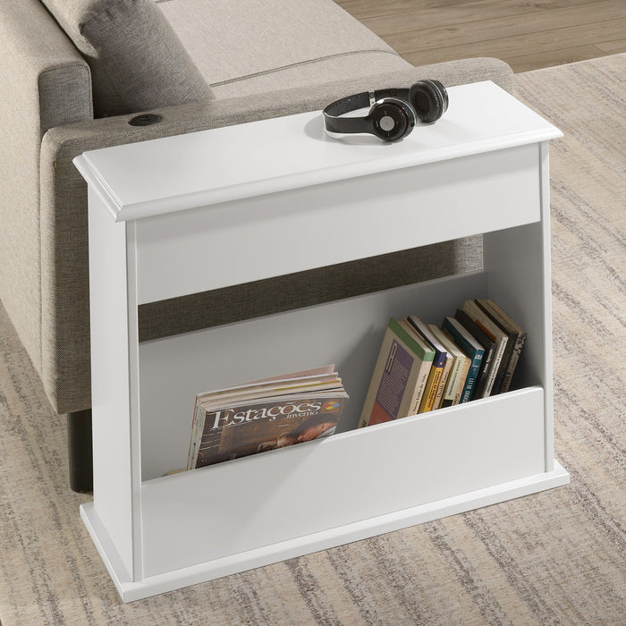 Stratford Sofa End Table White
