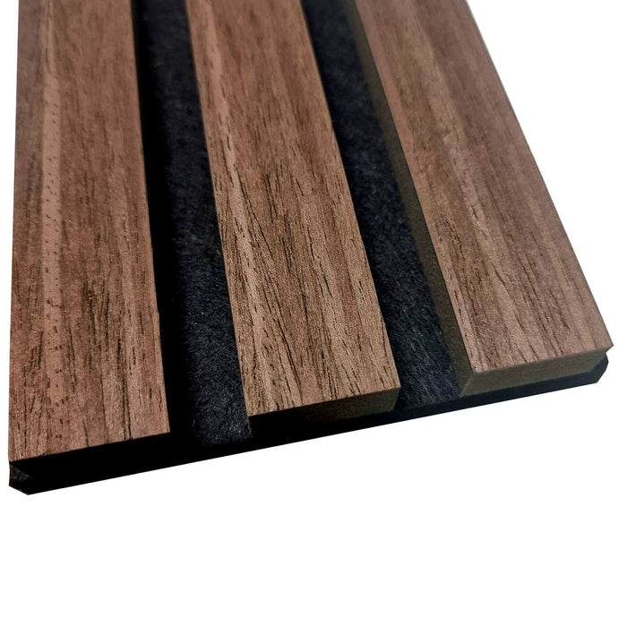 Real Wood Acoustic Slatted Wall Panel
