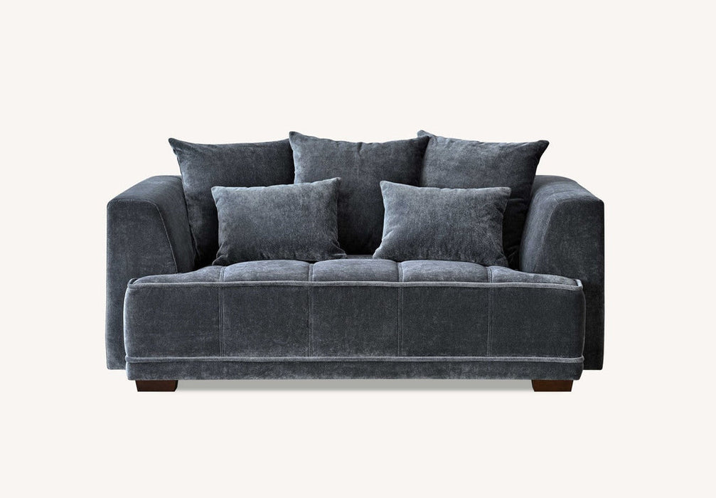 Aluxo Gramercy Group In Steel Velvet