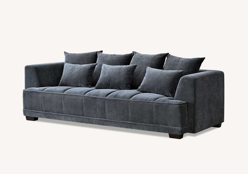 Aluxo Gramercy Group In Steel Velvet
