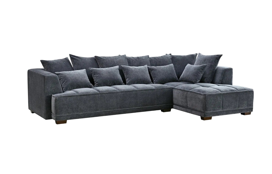 ALUXO® Gramercy Group in Steel Velvet