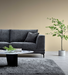 ALUXO® Lenox Sofa Range in Steel Velvet