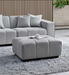 ALUXO® Leonard Left Hand Corner Group in Cloudy Grey Boucle