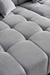 ALUXO® Leonard Left Hand Corner Group in Cloudy Grey Boucle