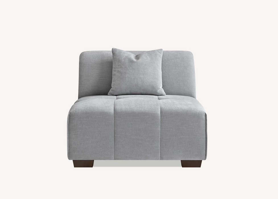 Aluxo Leonard Right Hand Corner Group In Cloudy Grey Boucle