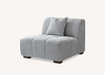 ALUXO® Leonard Right Hand Corner Group in Cloudy Grey Boucle