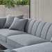ALUXO® Cooper Right Hand Corner Group in Dolphin Boucle