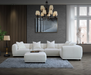 ALUXO® Lottie Modular Corner Group in Polar Boucle
