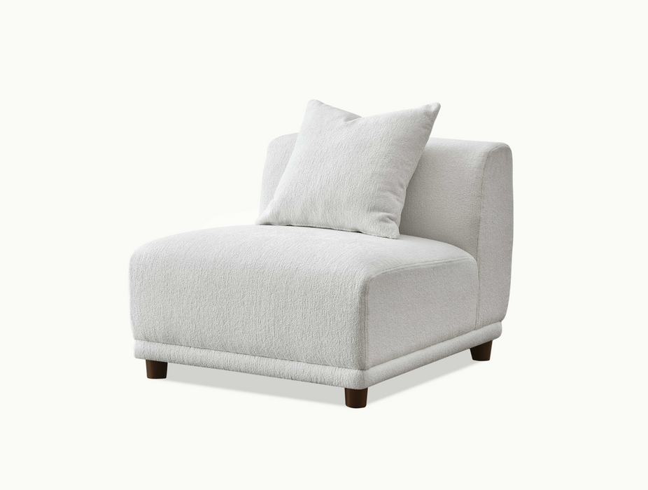 ALUXO® Lottie Modular Corner Group in Polar Boucle