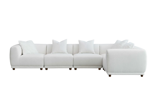 ALUXO® Lottie Modular Corner Group in Polar Boucle